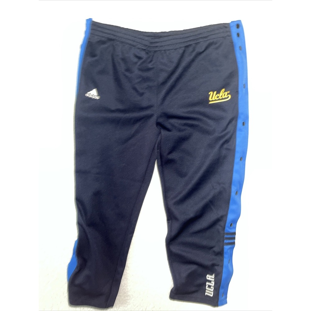 Vintage Vtg UCLA snap on pants Adidas men size medium UCLA‎ Bruins player issue